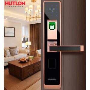 Электронный биометрический дверной замок Hutlon Smart Lock HZ-69017A-NB