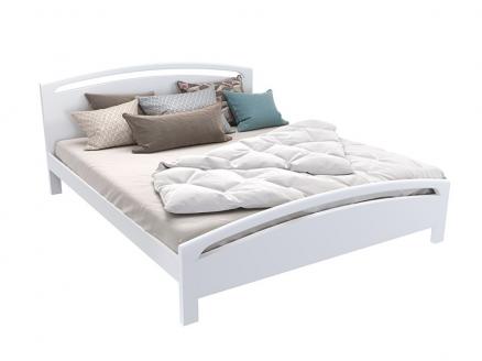 Двуспальная Кровать из массива Tiona White 160 x 200
