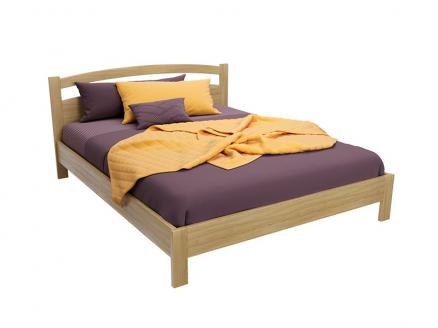 Двуспальная Кровать из массива Vesta Light Brown 180 x 200